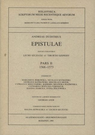 Epistulae Pars II. 1568–1573